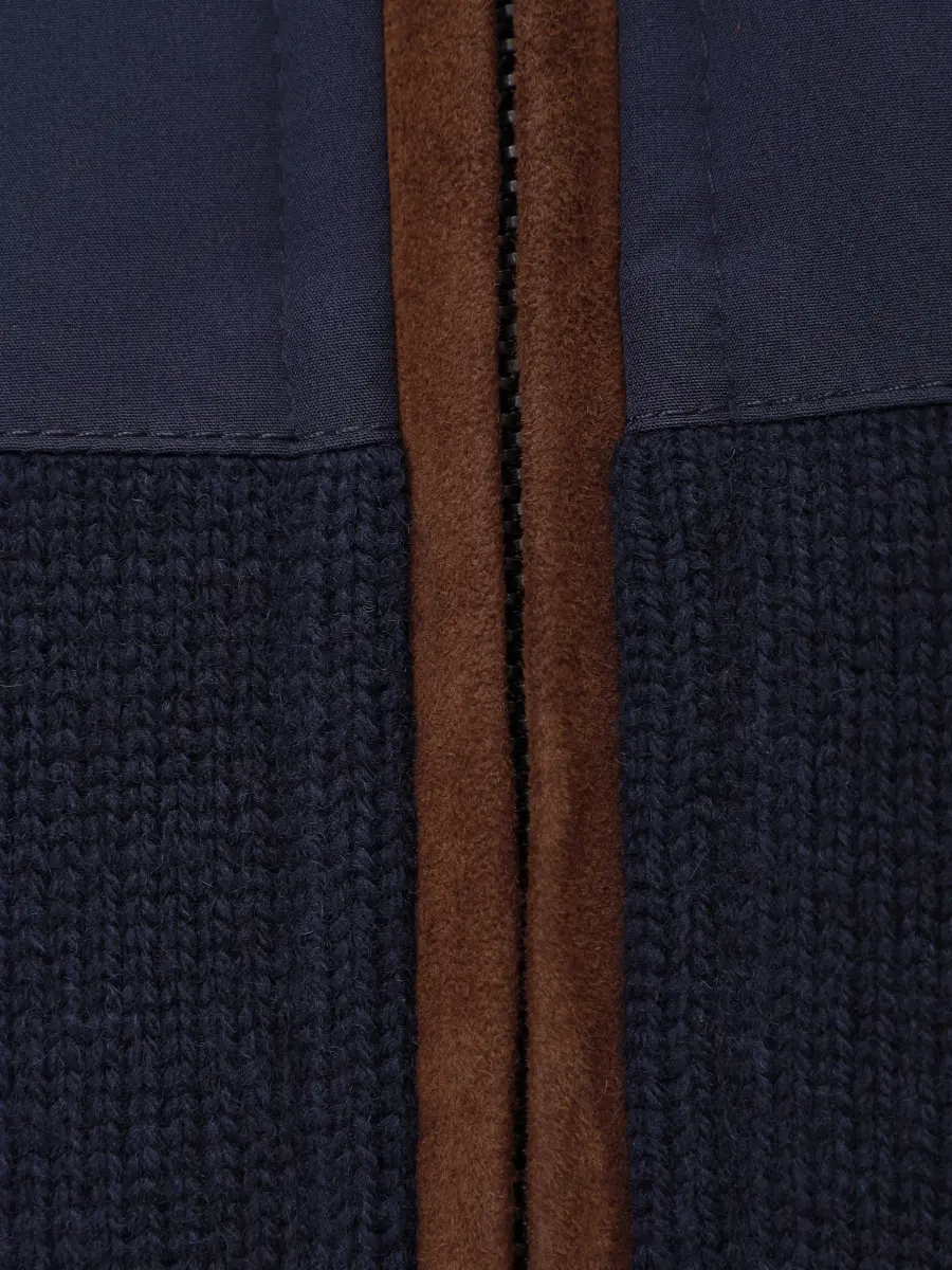 Куртка комбинированная