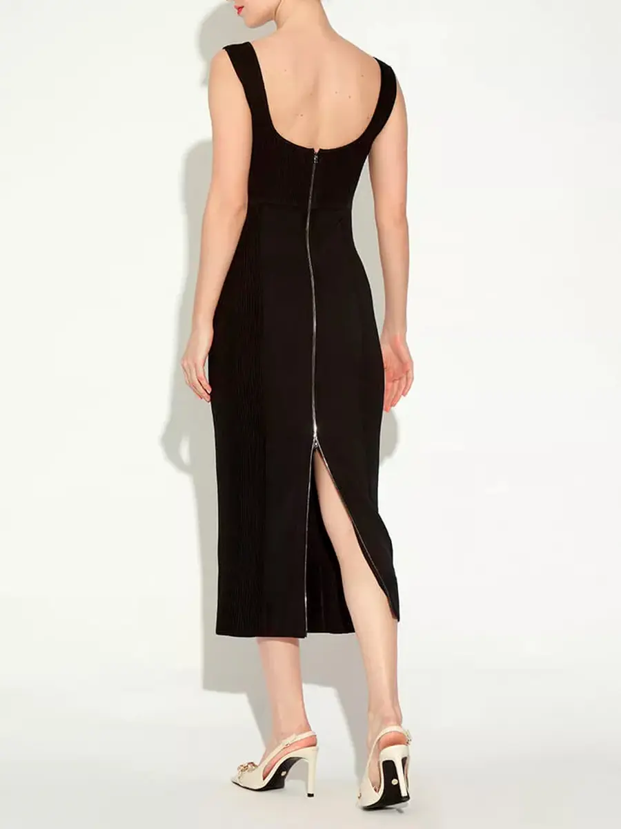 Платье шелковое