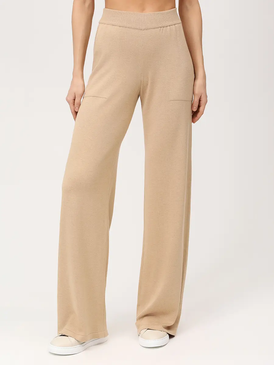 Брюки шелковые