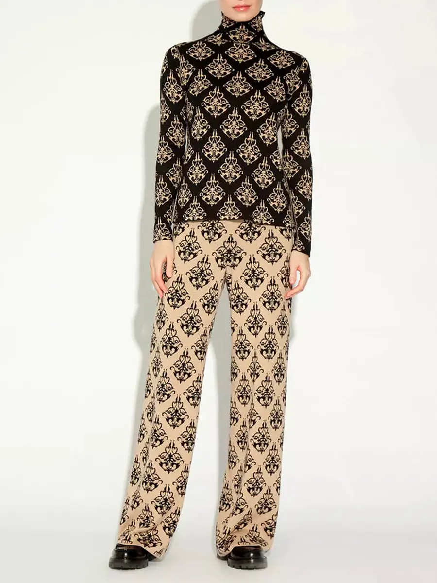 Брюки шелковые