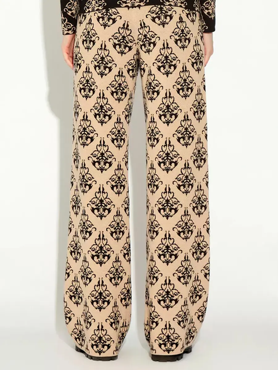 Брюки шелковые