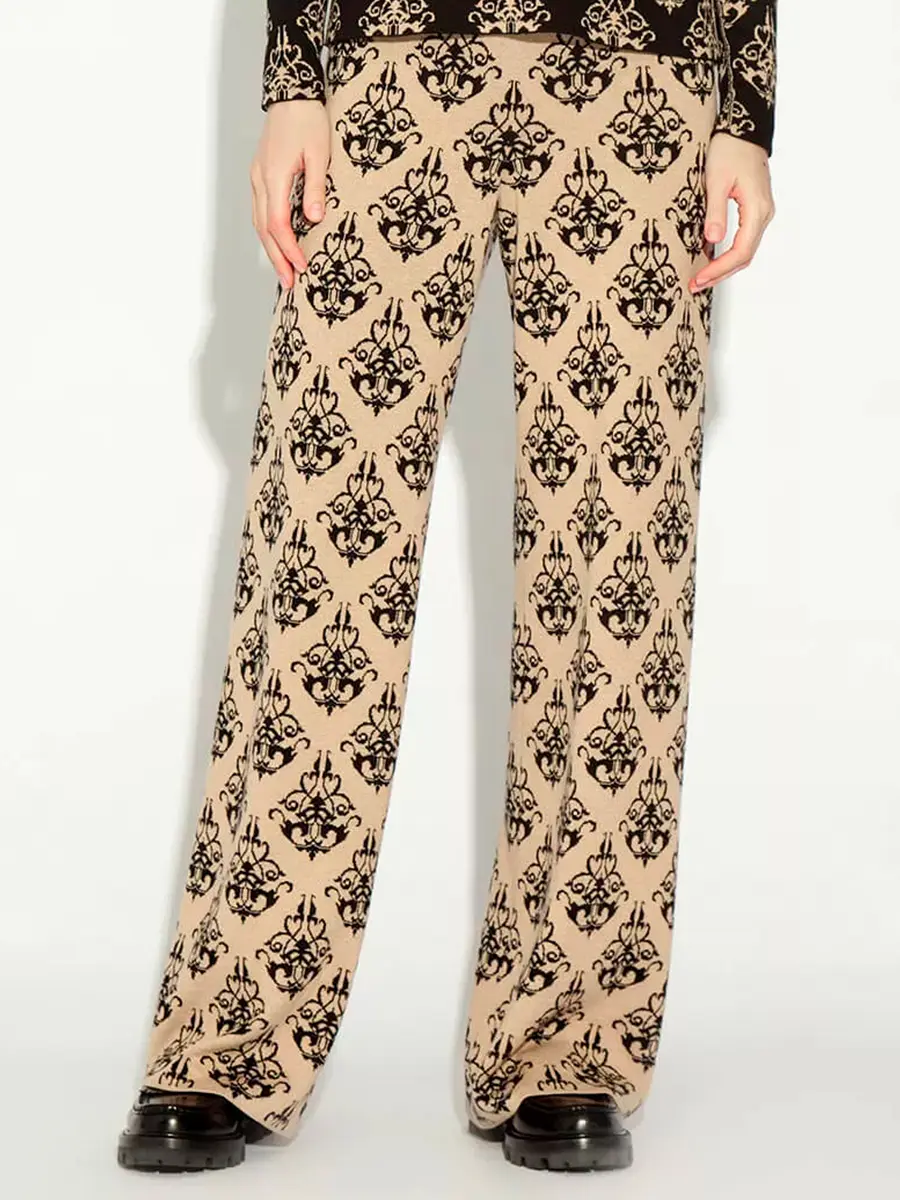 Брюки шелковые