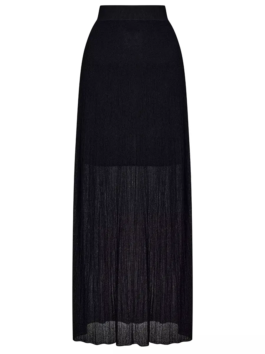 Юбка шелковая