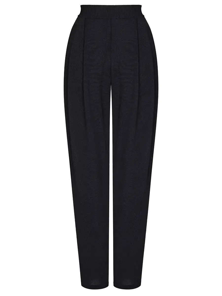 Брюки шелковые