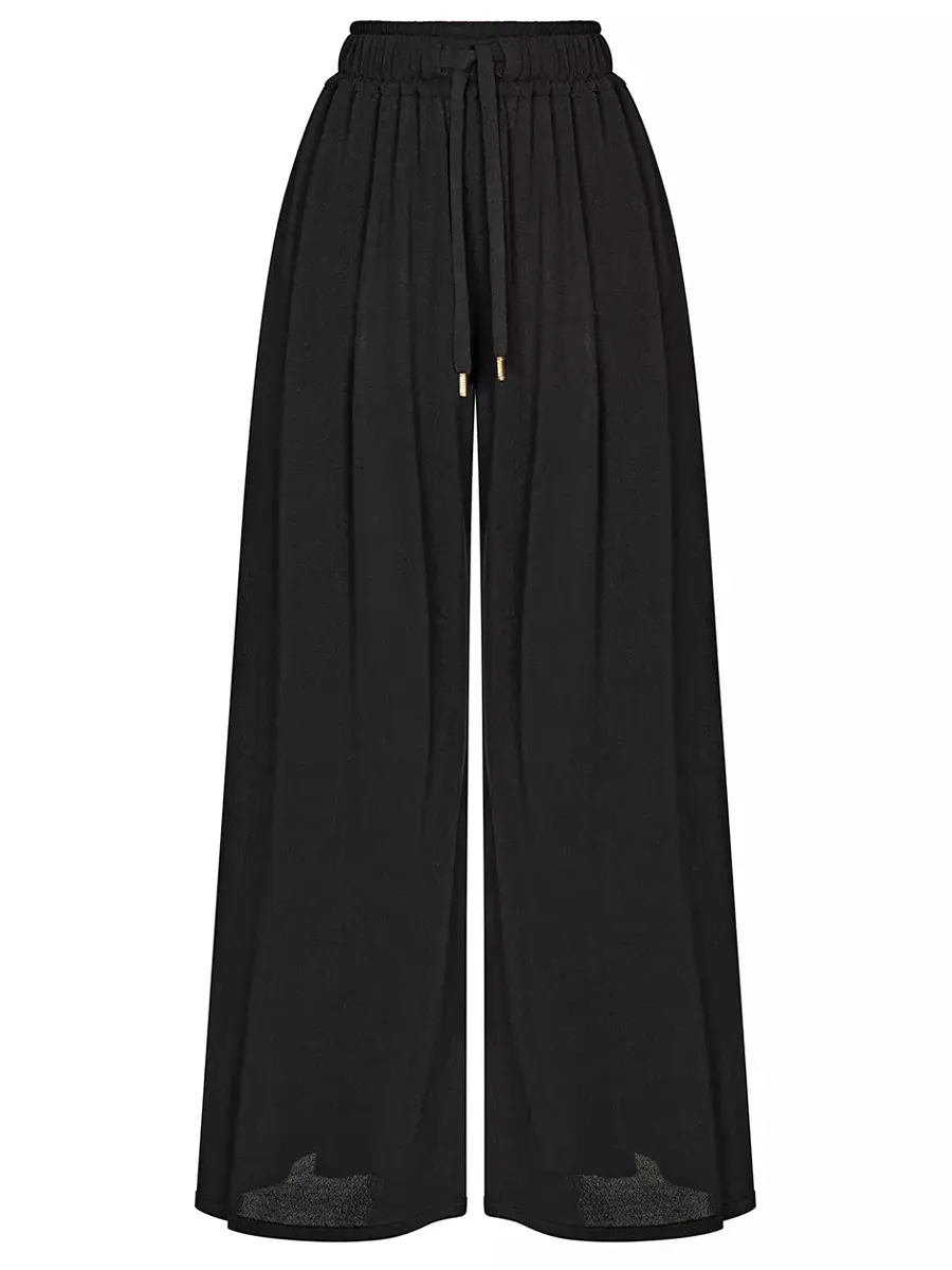 Брюки шелковые