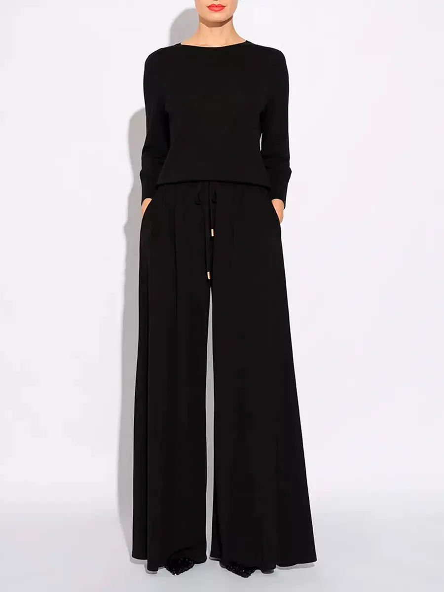 Брюки шелковые