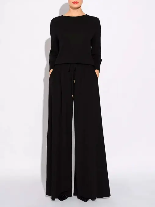 Брюки шелковые FREE AGE