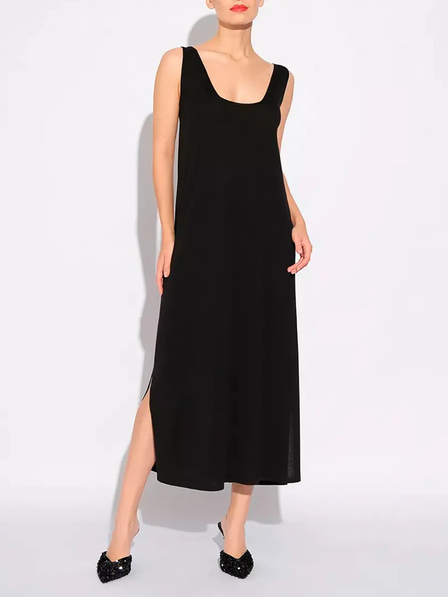 Платье шелковое