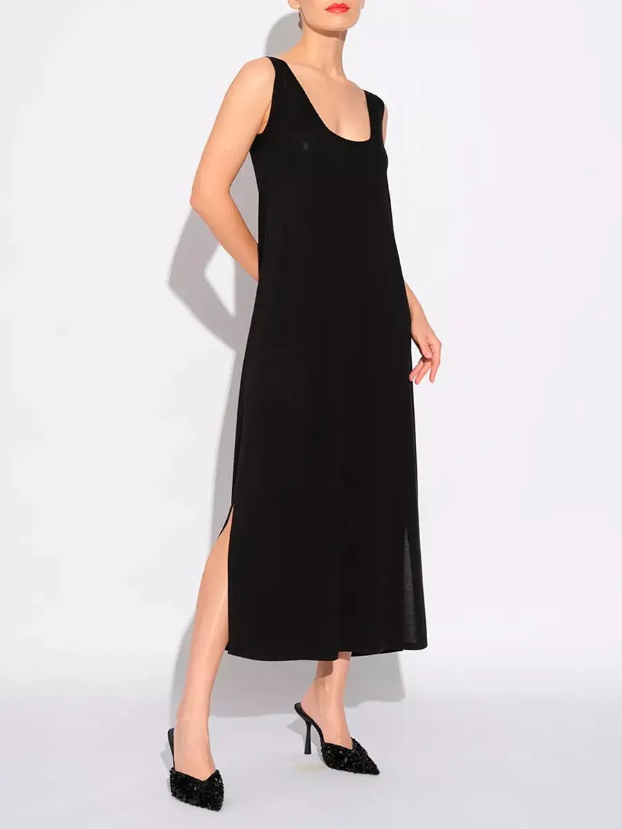 Платье шелковое