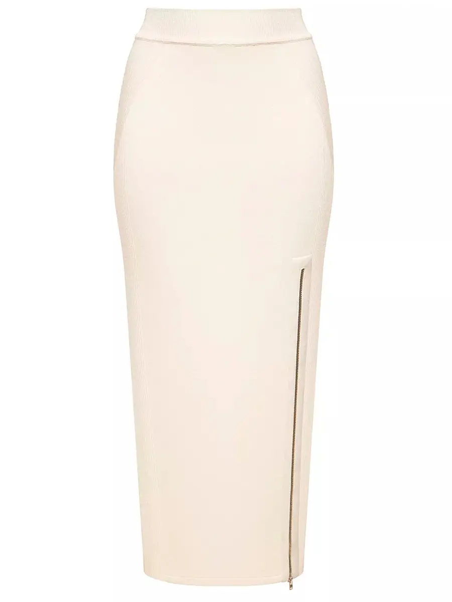 Юбка шелковая