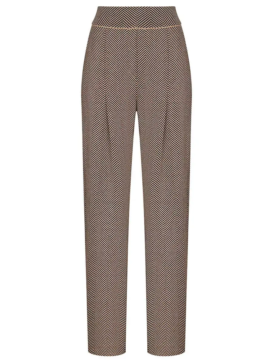 Брюки шелковые