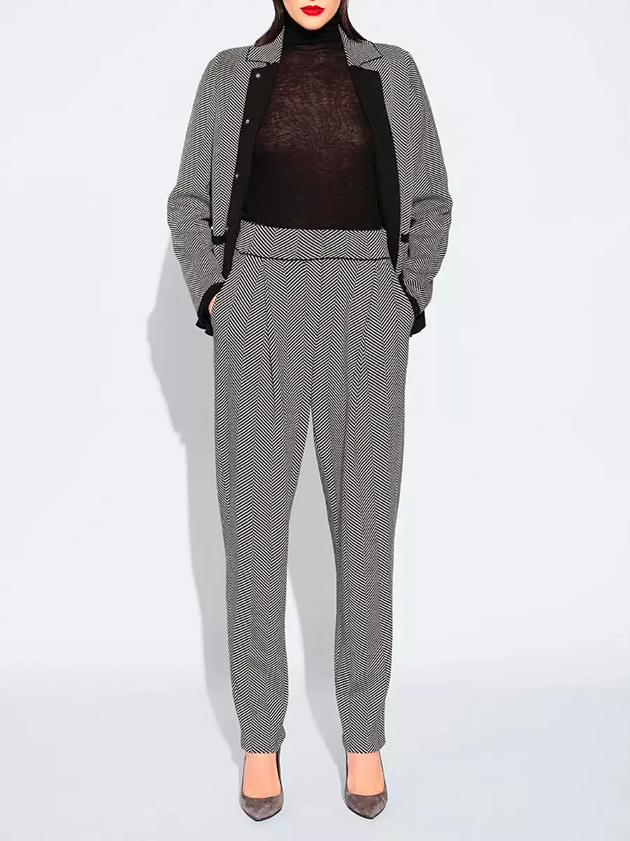 Брюки шелковые