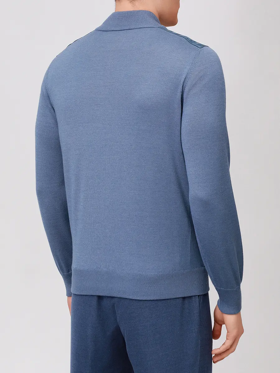 Кардиган комбинированный