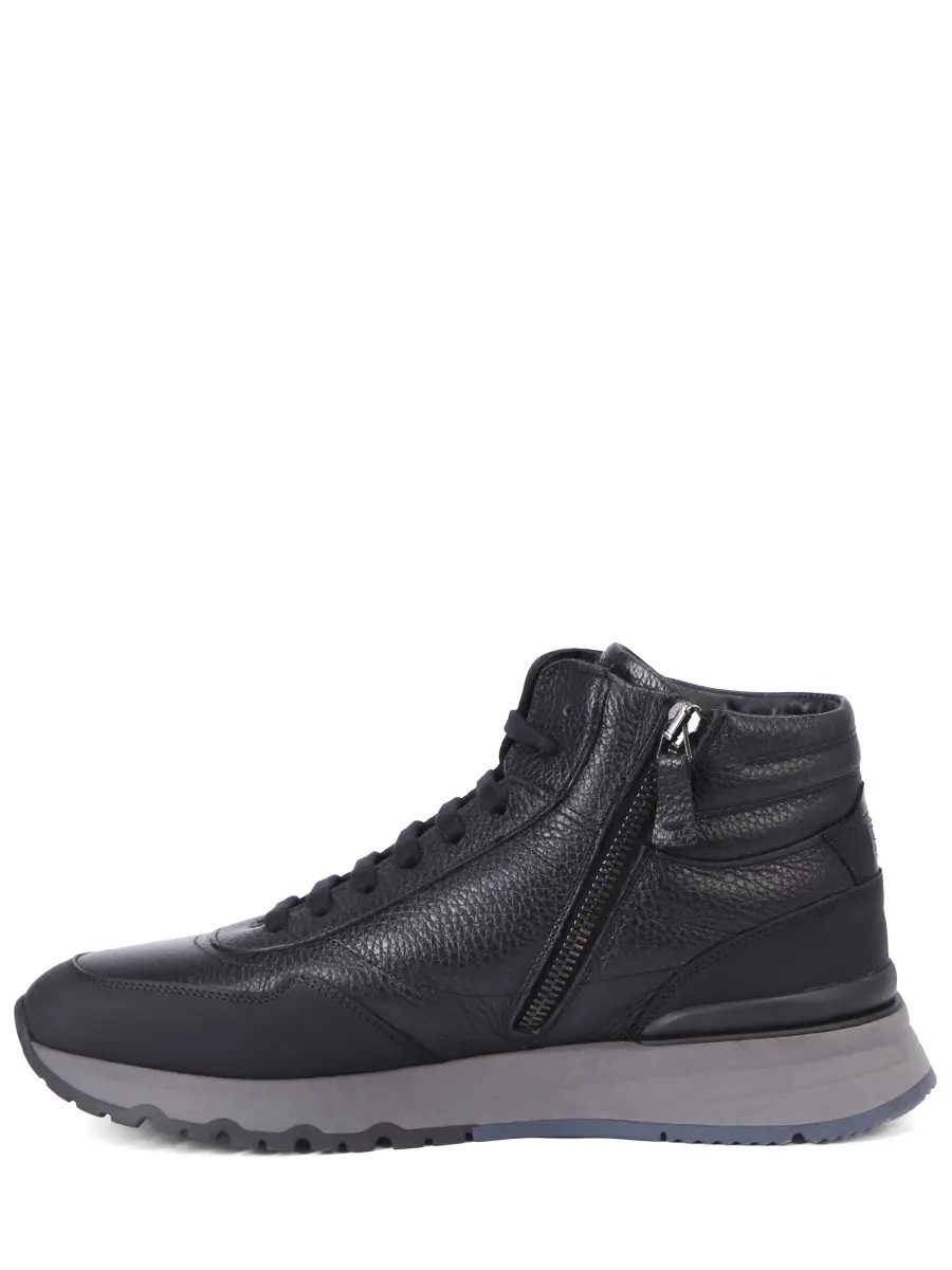 Кроссовки кожаные на меху