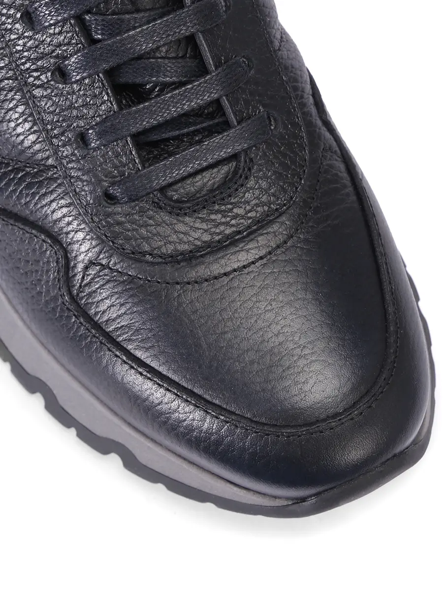 Кроссовки кожаные