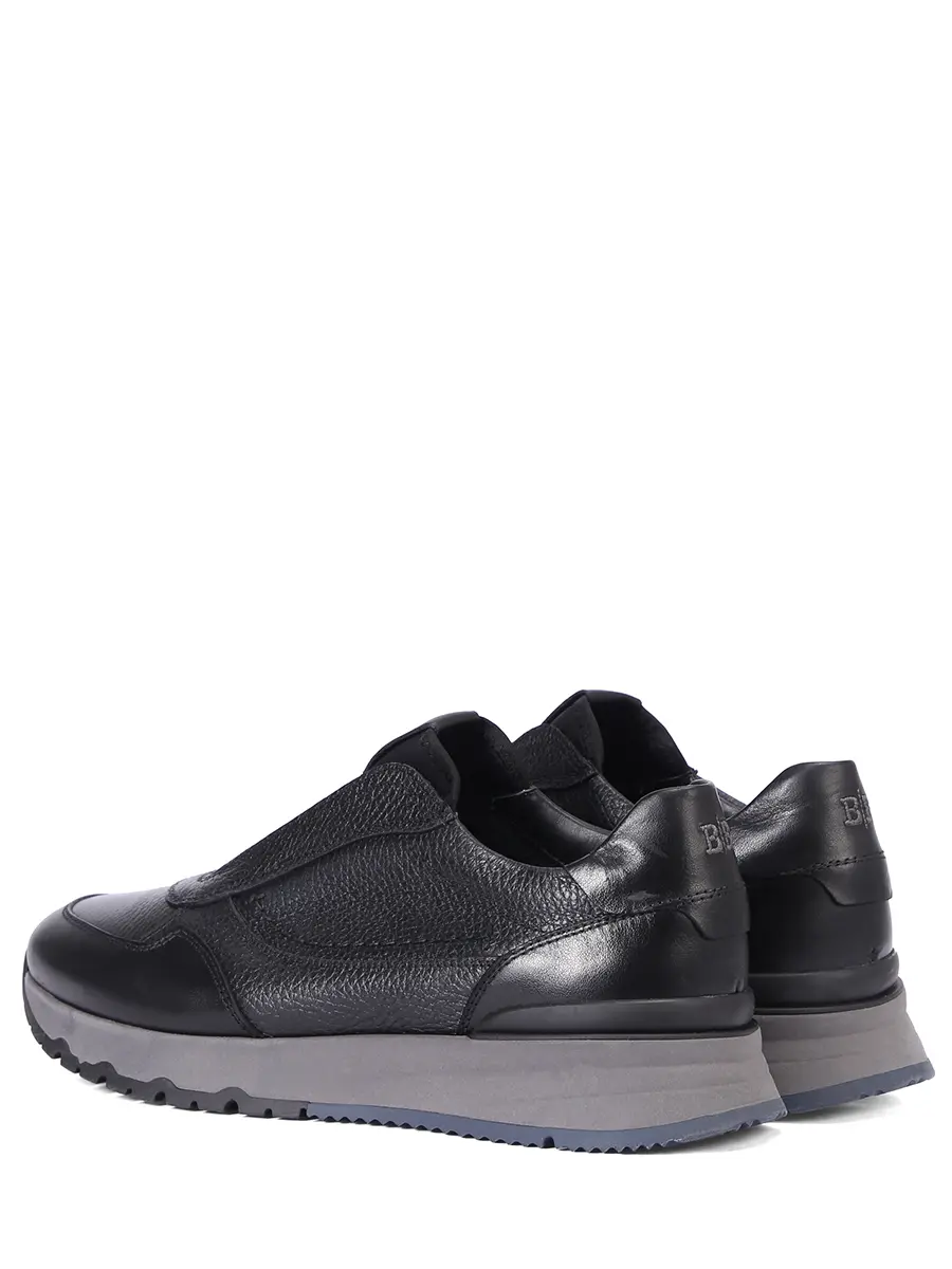 Кроссовки кожаные на меху