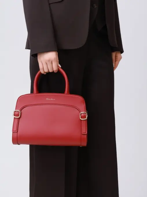 Сумка кожаная SANTONI