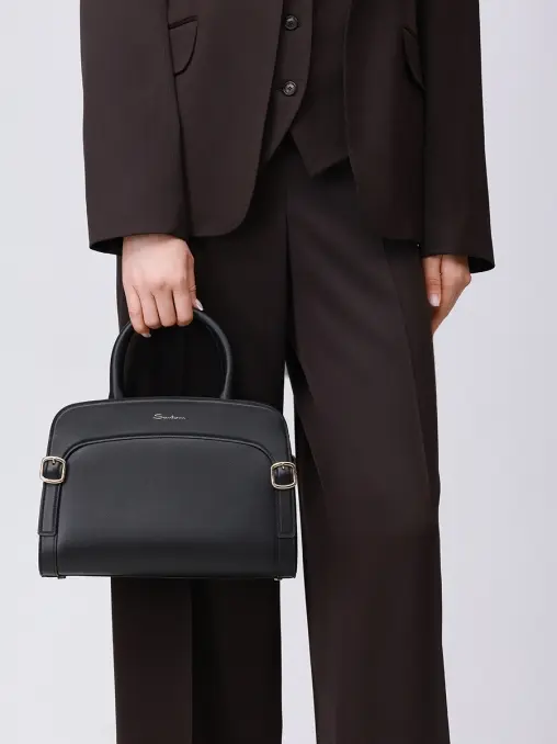 Сумка кожаная SANTONI