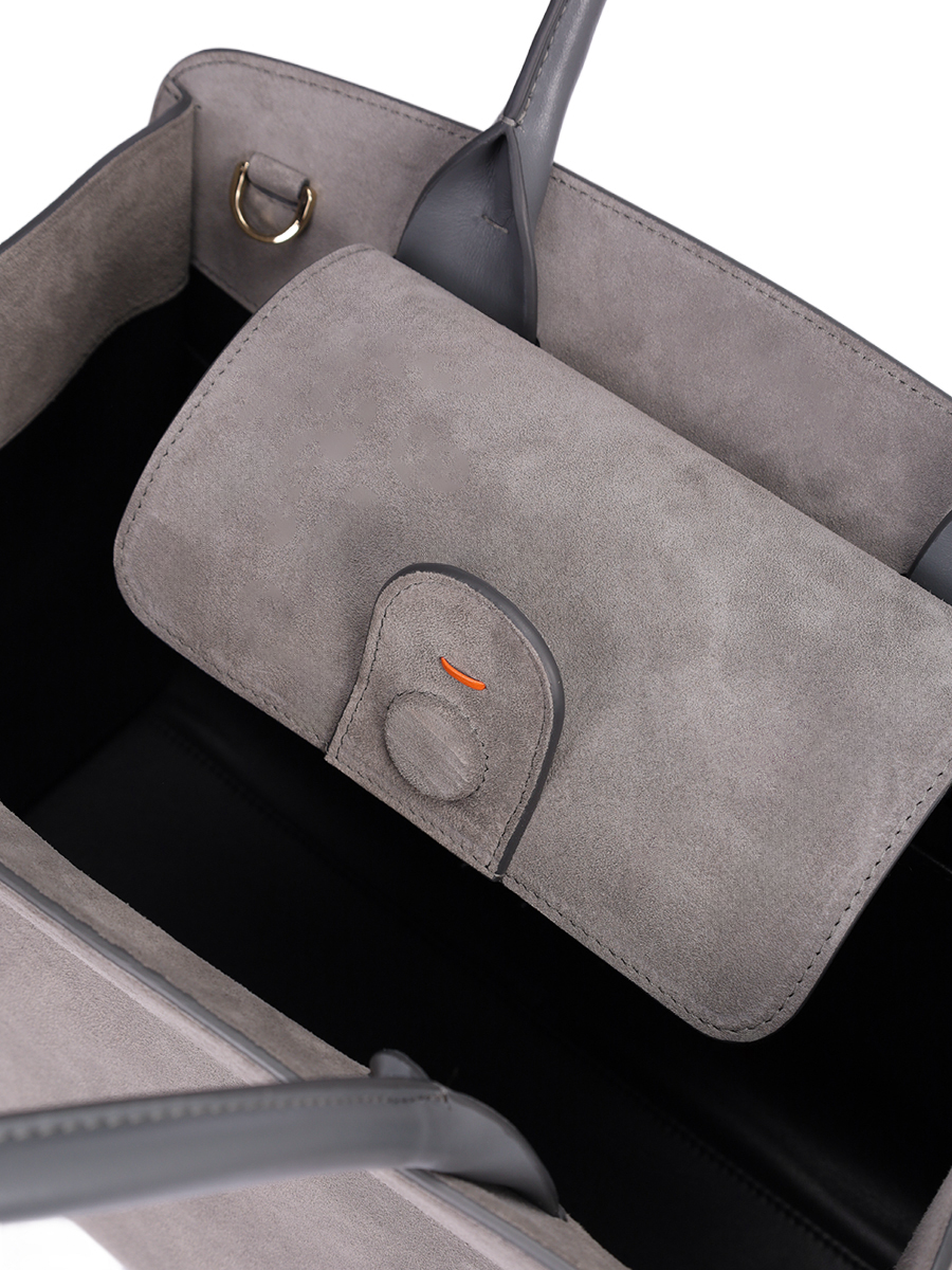 Сумка замшевая