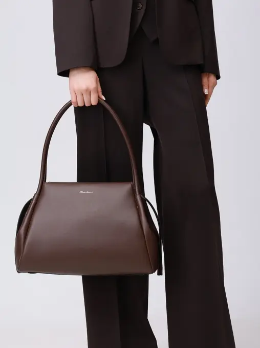 Сумка кожаная SANTONI