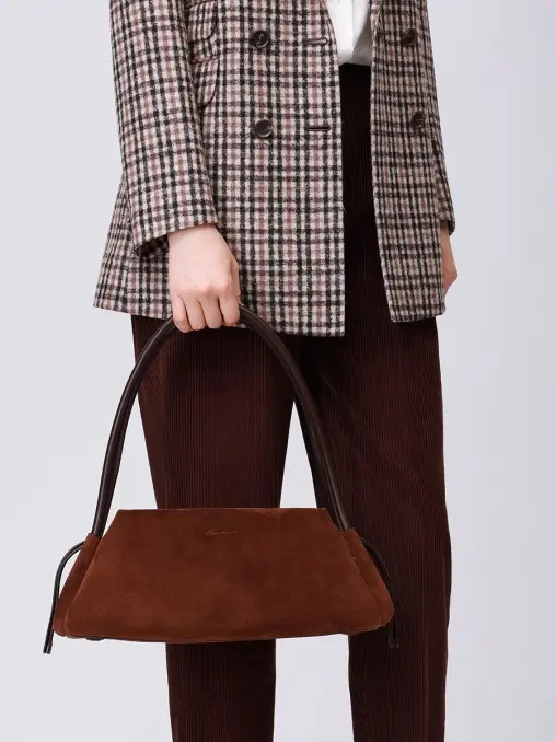 Сумка замшевая SANTONI