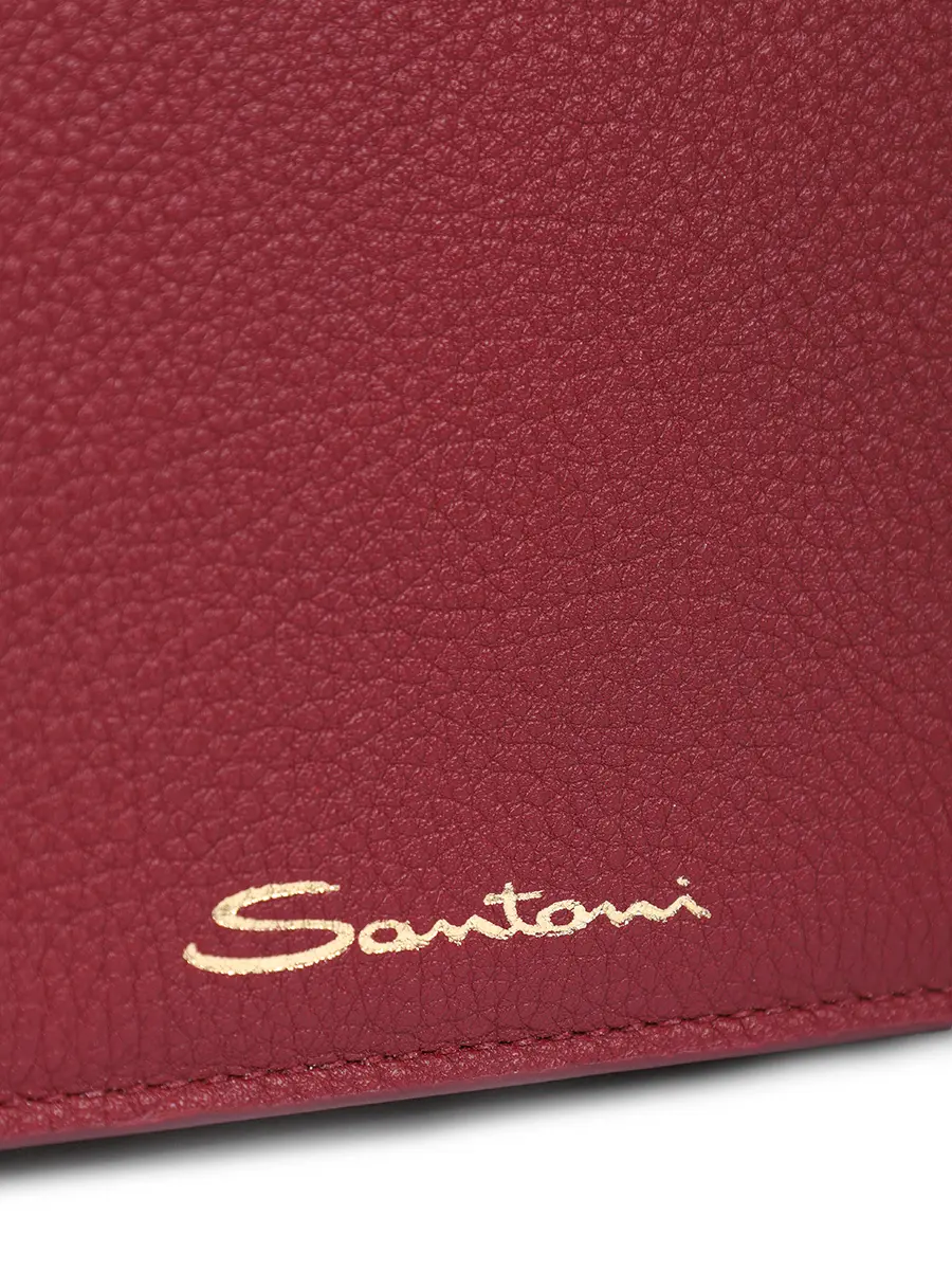 Клатч кожаный