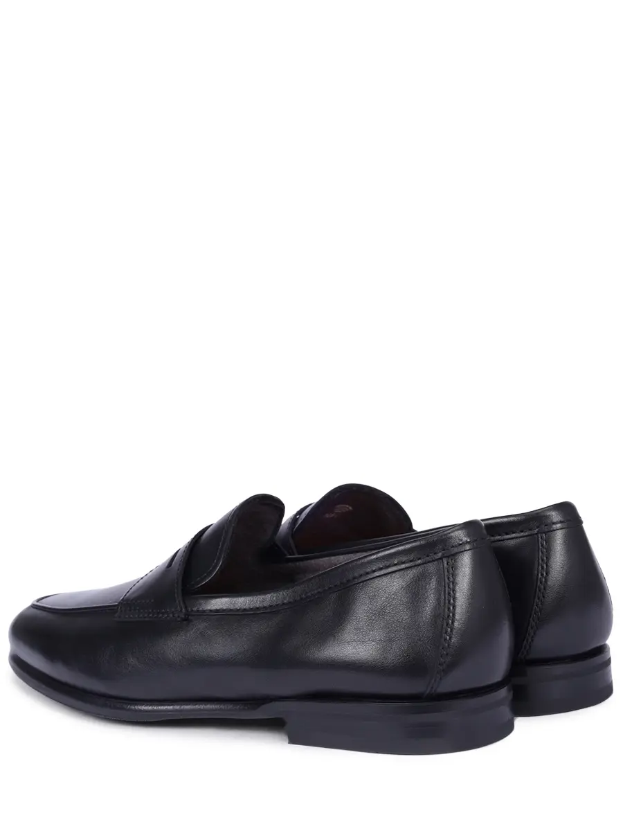 Лоферы кожаные