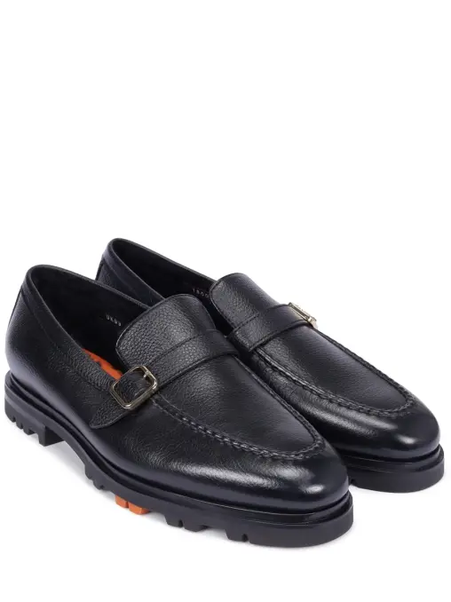 Монки кожаные на меху SANTONI