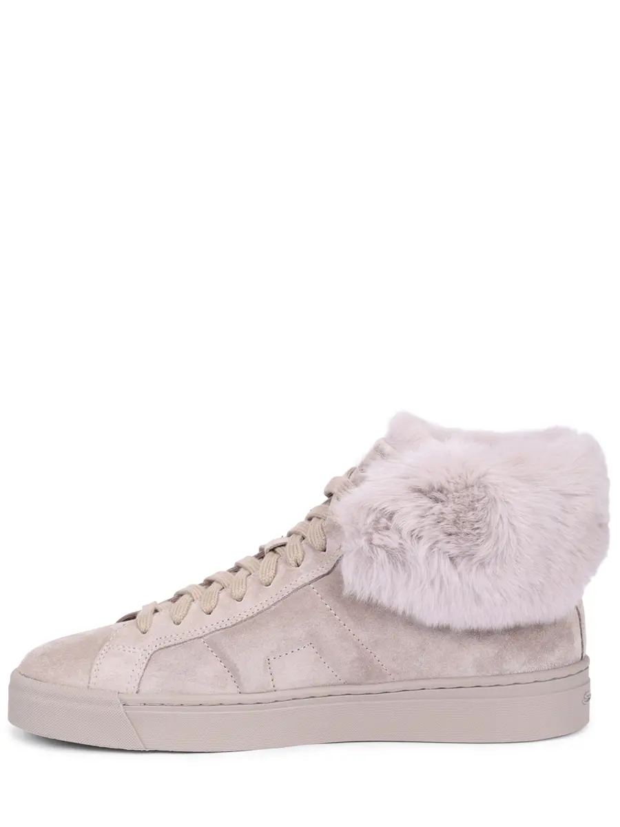 Кеды замшевые на меху