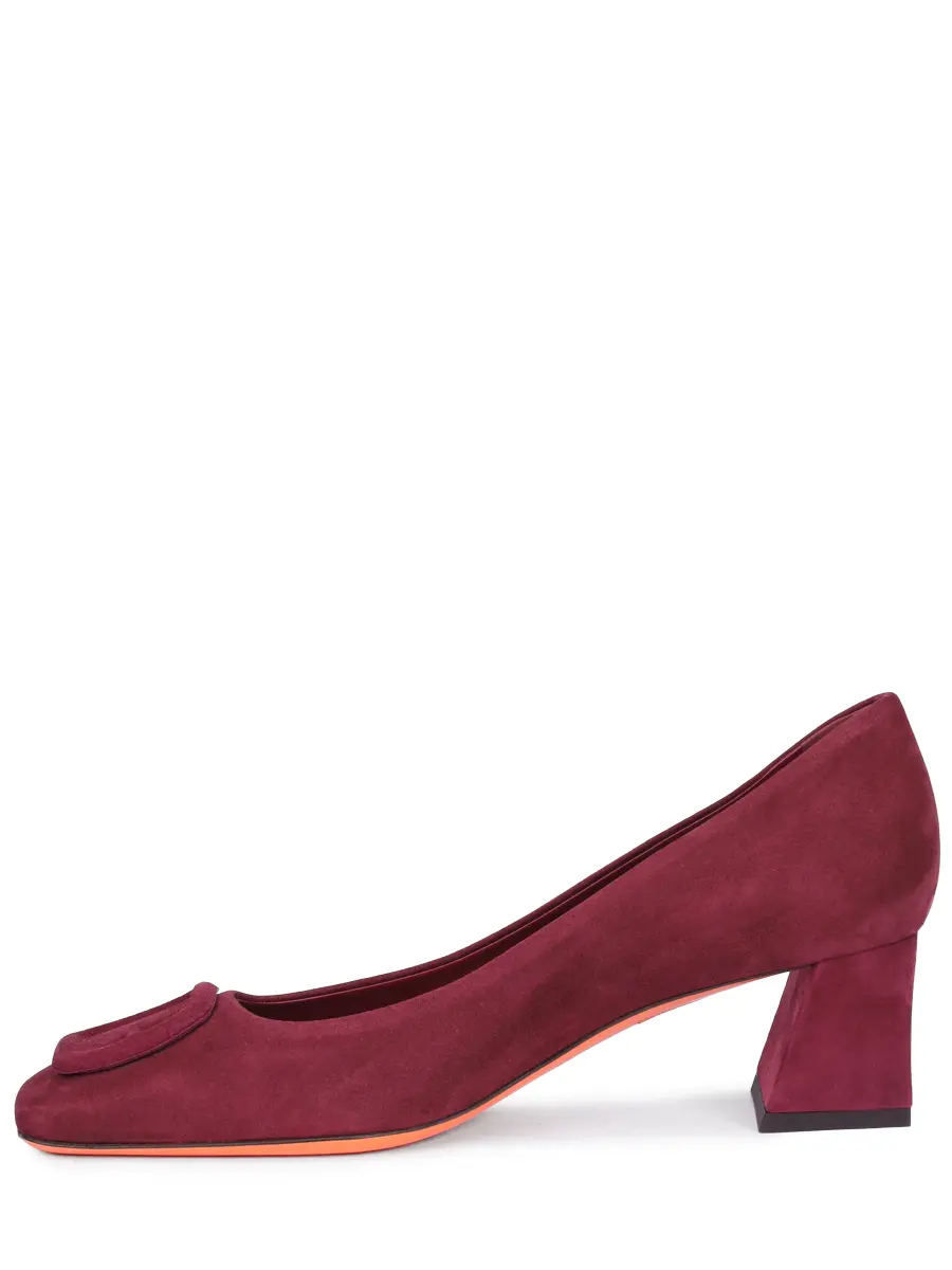 Туфли замшевые