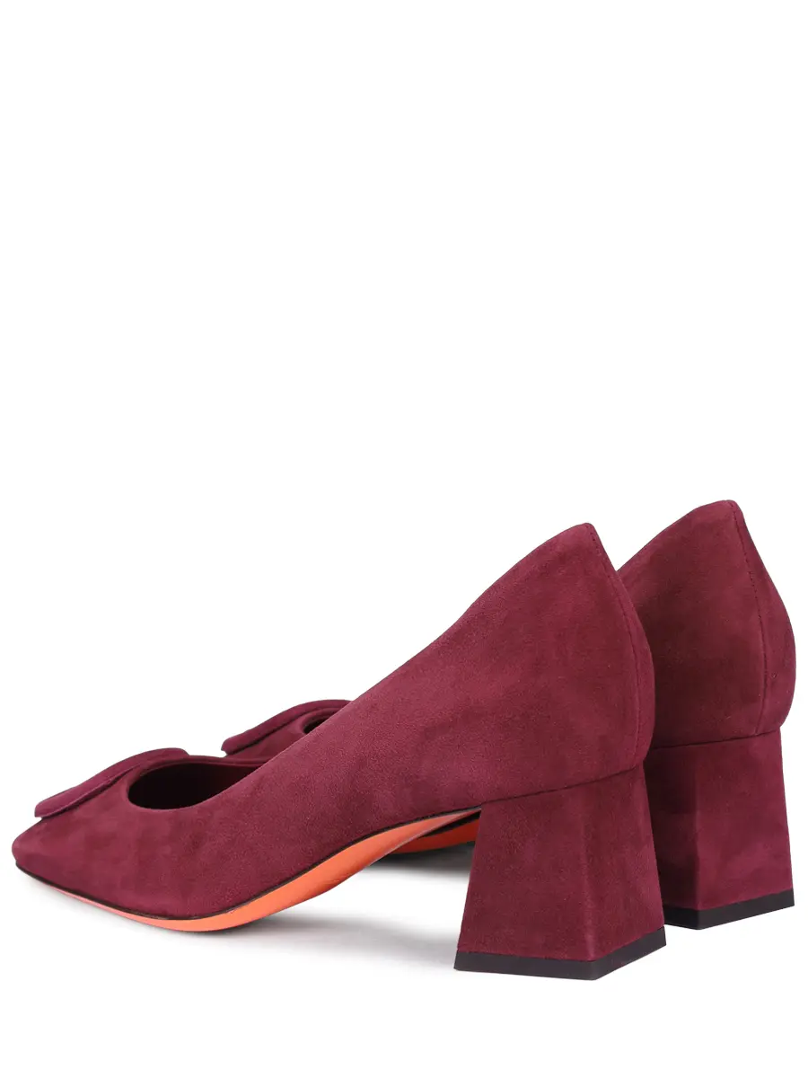 Туфли замшевые