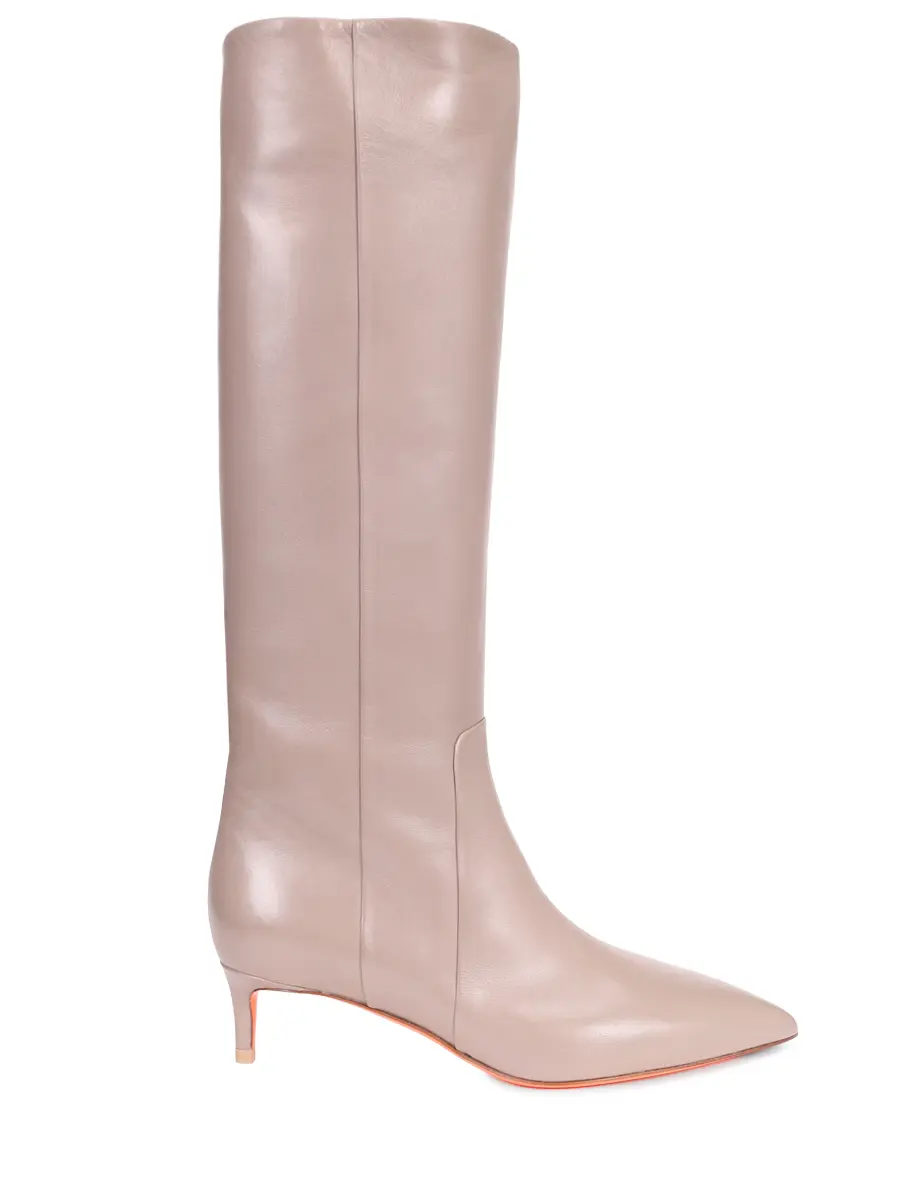 Сапоги кожаные