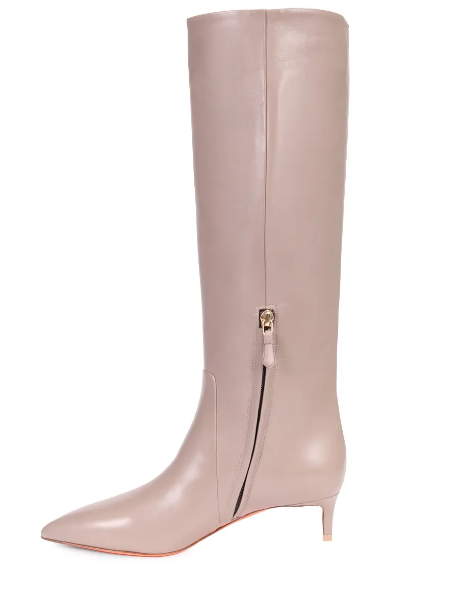 Сапоги кожаные