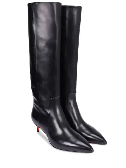 Сапоги кожаные SANTONI