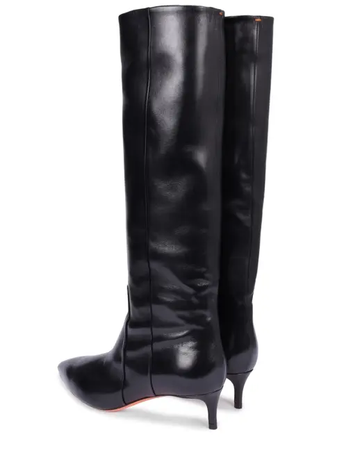 Сапоги кожаные SANTONI