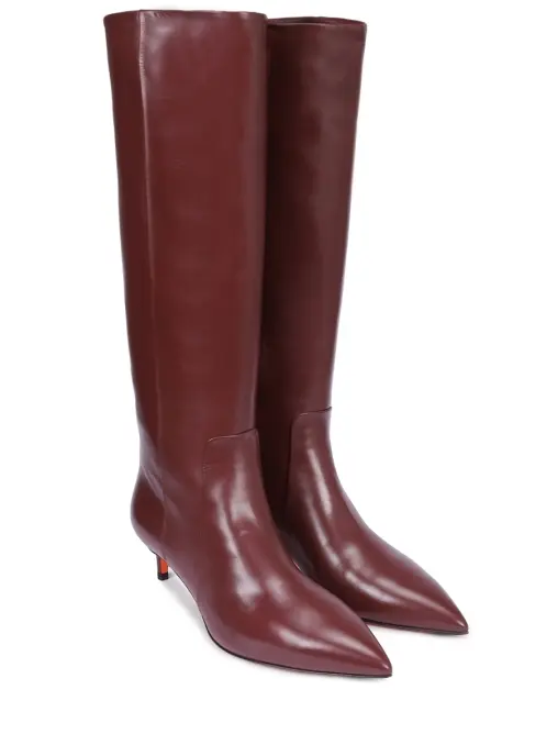 Сапоги кожаные SANTONI