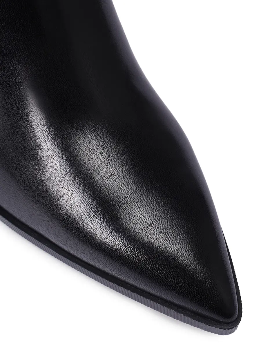 Сапоги кожаные