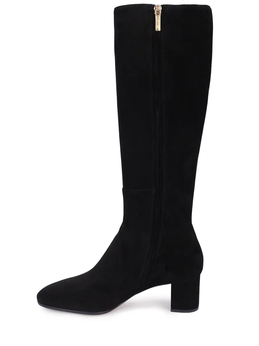 Сапоги замшевые