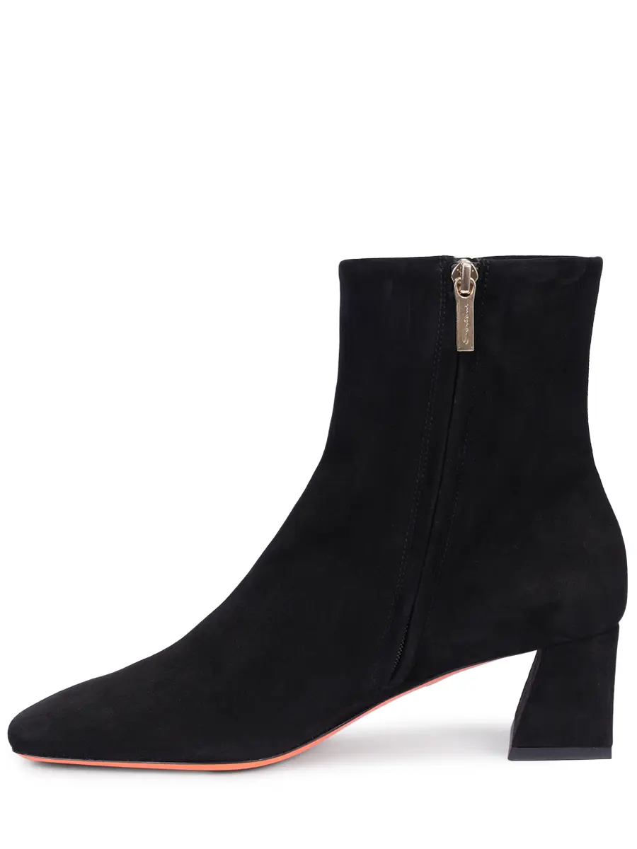 Ботильоны замшевые