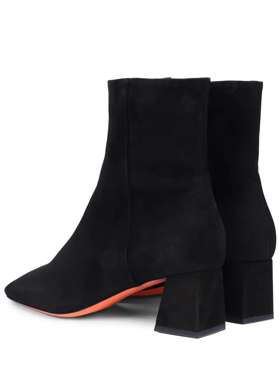 Ботильоны замшевые