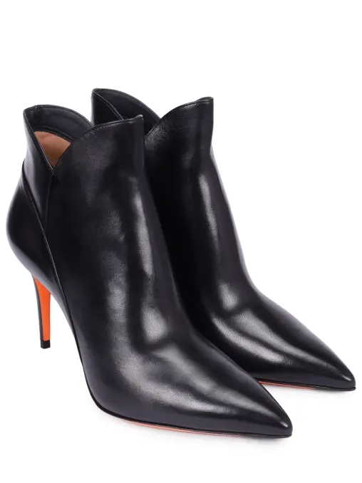 Ботильоны кожаные SANTONI