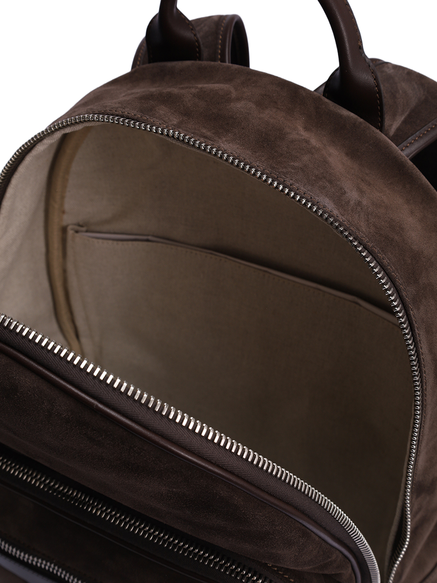 Рюкзак замшевый