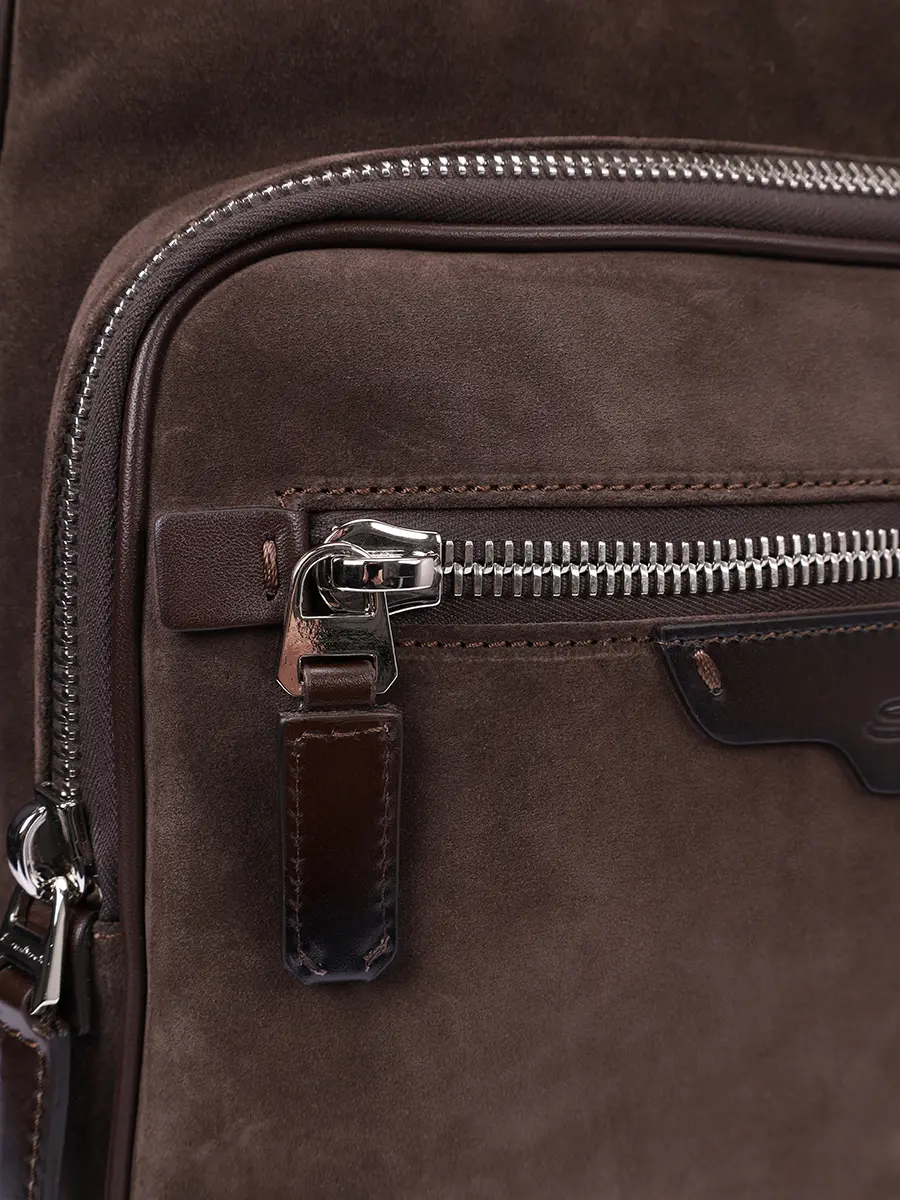 Рюкзак замшевый