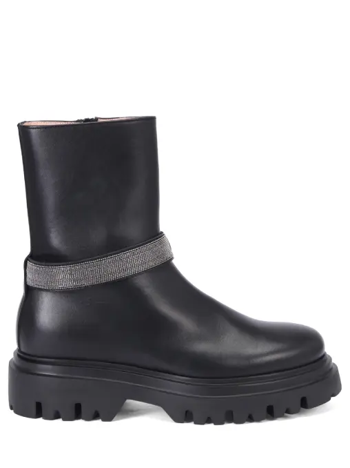 Ботинки кожаные FABIANA FILIPPI