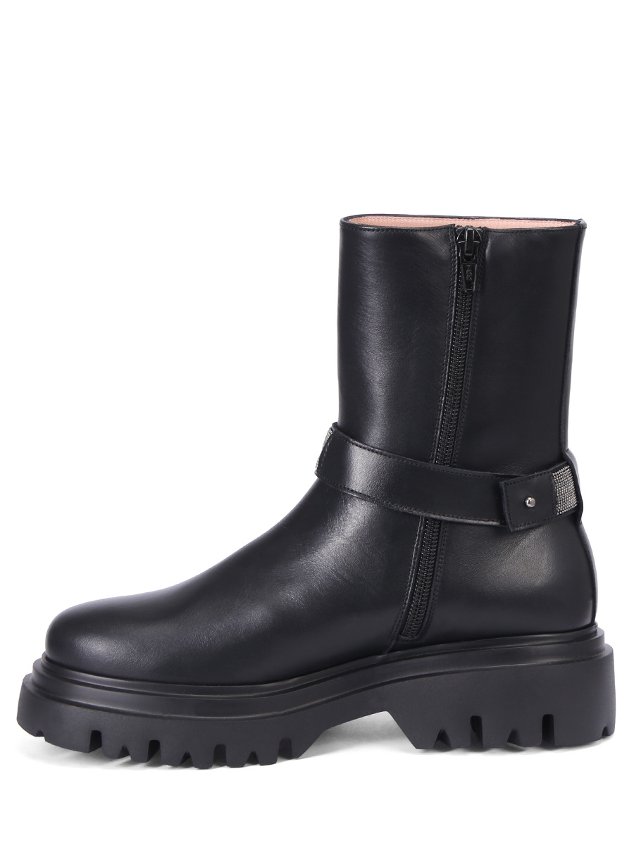 Ботинки кожаные