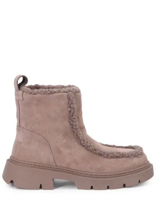 Ботинки замшевые на меху INUIKII