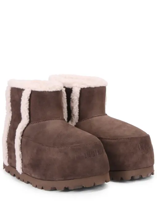 Ботинки замшевые на меху INUIKII
