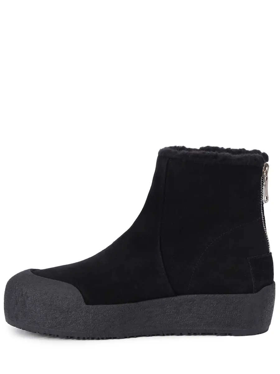 Ботинки замшевые на меху