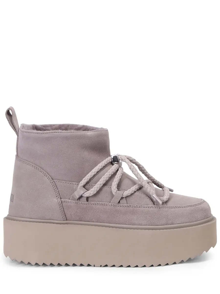 Ботинки замшевые