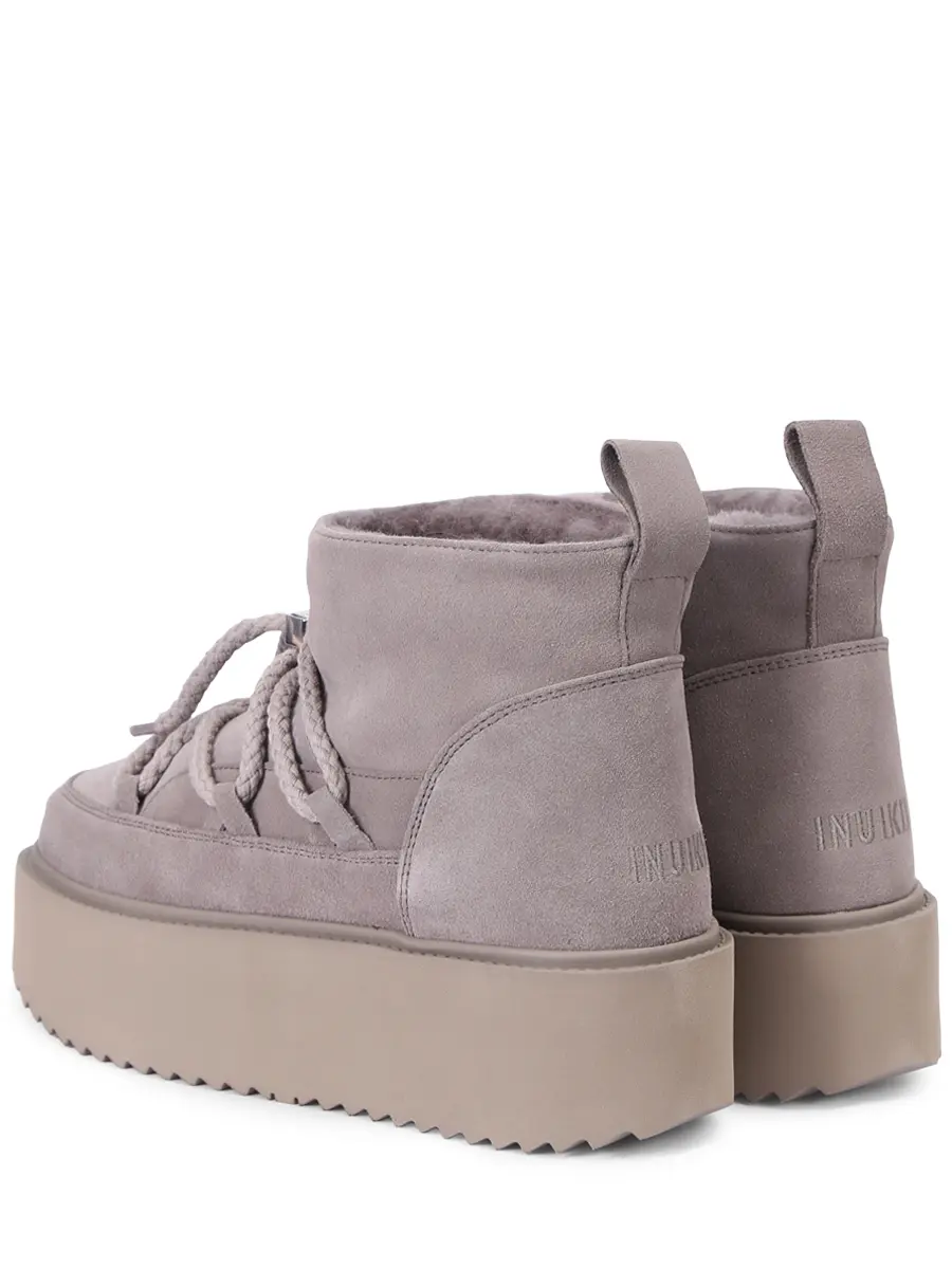 Ботинки замшевые